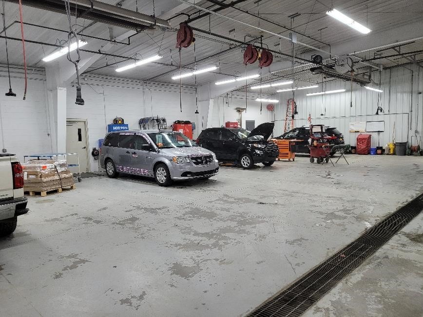 Damage analysis disassembly area